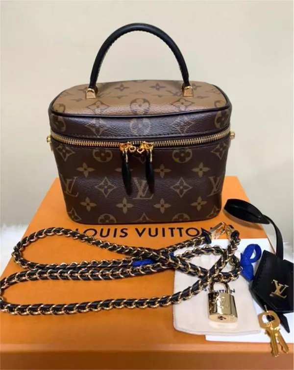 LOUIS VUITTON Vanity NV PM Crossbody Bag M45165 Hand Purse Box