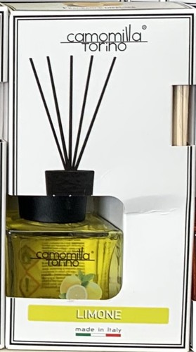 3 CHAMOMILE TORINO DIFFUSER LEMON STICKS 100ML CUBE PERFUMER ENVIRONMENT - Picture 2 of 2