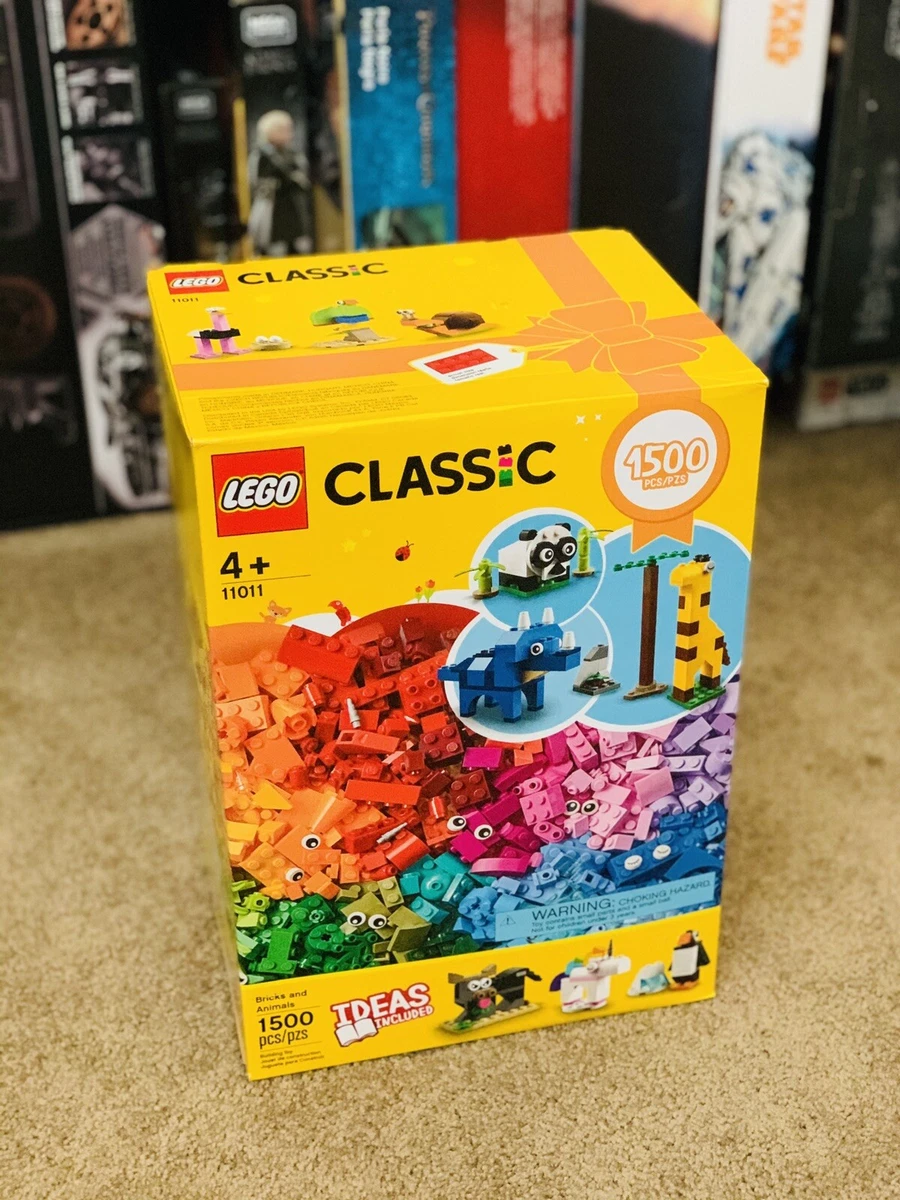 Lego Classic 1500 Pieces Bricks and Animals Set #11011