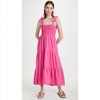 xirena pink dress Xirena Glenda Skirt in Ultra Pink