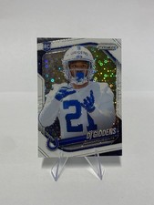 DJ Giddens 2025 Prizm White Disco Rookie #383 RC Indianapolis Colts