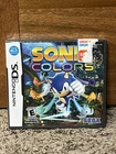Nintendo DS Sonic Colors Video Game Sealed New