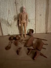 Vintage Marx Best Of The West Johnny  West Jay West Figure LOOK!!