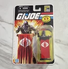 MINT Hasbro G.I. Joe Cobra Commander The Enemy SDCC Action Figure w/ Podium