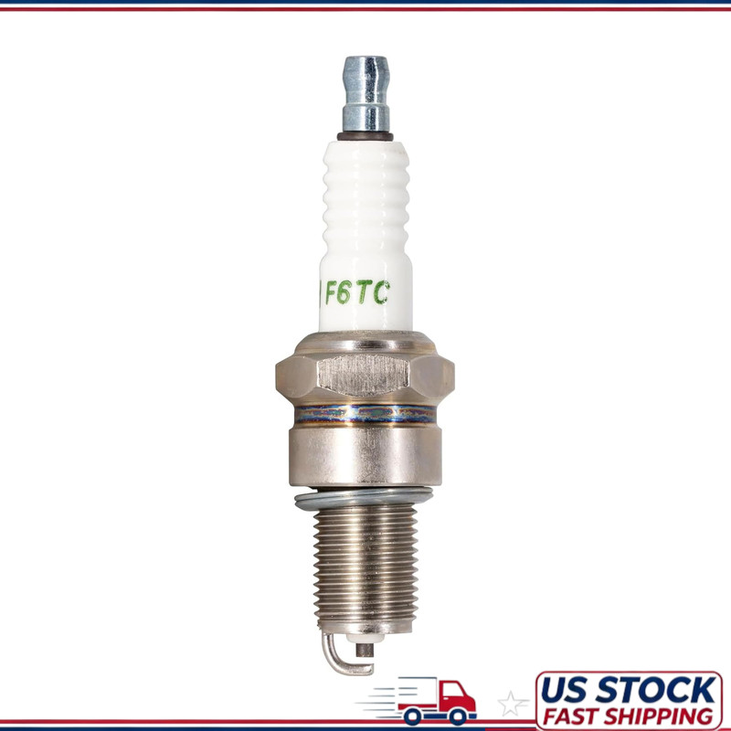F6TC Spark Plug 131-047 NGK BP6ES, Bosch W6D, Champion N9YC Honda GX140 GX160 GX