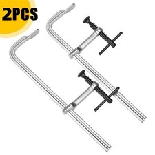 2-Pack 12" Drop Forged Steel Bar Clamps - 450 LBS for Woodworking  Welding