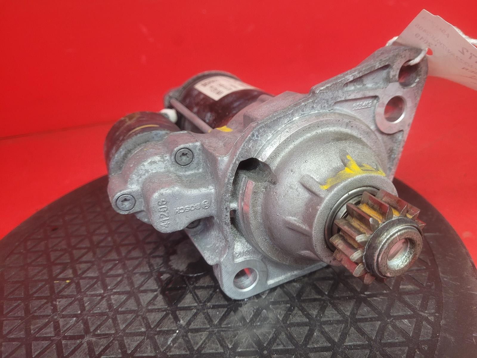 VOLKSWAGEN POLO MK6 2019 STARTER MOTOR 1.0L PETROL 6 SPEED MANUAL 02Z911024