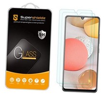  2 Pack Designed for Samsung Galaxy A42 5G Tempered Glass Screen Protector,