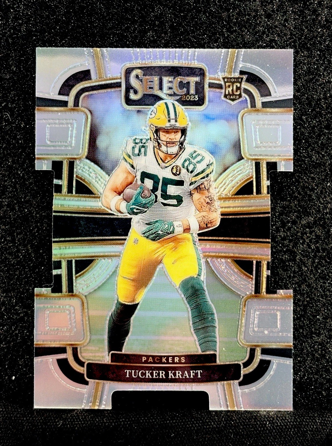 Tucker Kraft Silver Prizm Die-Cut #37