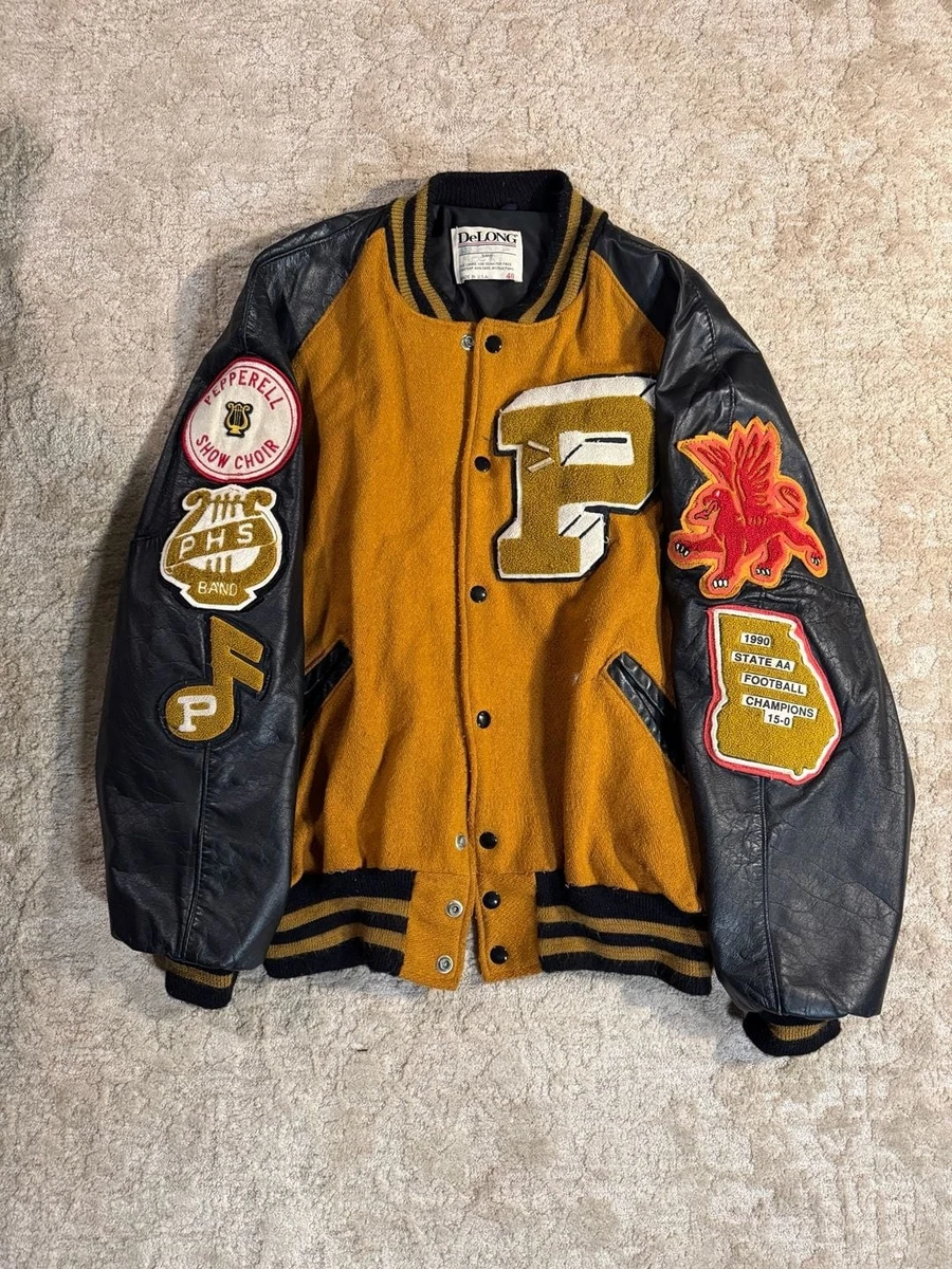70s-80s/vintage/DeLONG/NFL/シカゴベアーズ/スタジャン Delong Jacket In Nfl Fan Apparel & Souvenirs for sale | eBay