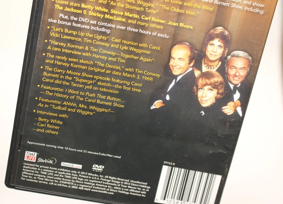 THE CAROL BURNETT SHOW: Carol's Favorites 6 DVD Set 2012 16 Episodes Comedy TV - Image 3 of 4