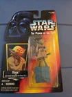 R-146 VINTAGE 1995 HASBRO STAR WARS POWER OF THE FORCE YODA ACTION FIGURE-MOC!