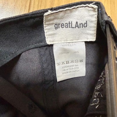 greatLAnd ORIGINAL cap sade black | eBay