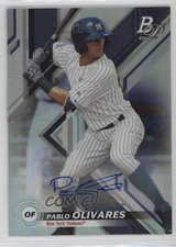 2019 Bowman Platinum Wal-Mart Top Prospects Pablo Olivares #TOP-38 Auto 11ur