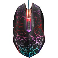 Gaming Maus, Optisch, Usb, Kabelgebunden, Dpi 800-2400, Led, 6 Tasten