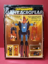 vintage original Mego Micronauts GIANT ACROYEAR in original box Missing Some