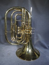 King 1122 Ultimate Series Marching Bb French Horn w/ 11 Mouthpiece  Hard Case
