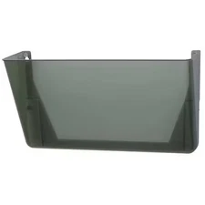 Officemate 21431 Wall Pocket, Letter, Smoke, 7Hx13w In, Smoke