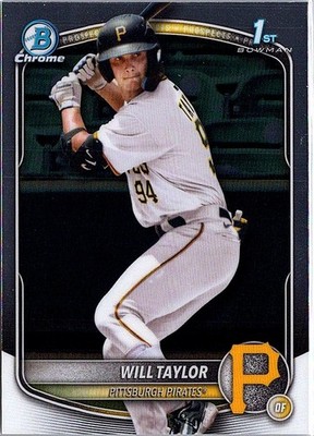 2025 Bowman Chrome #BCP-179 Will Taylor Prospects