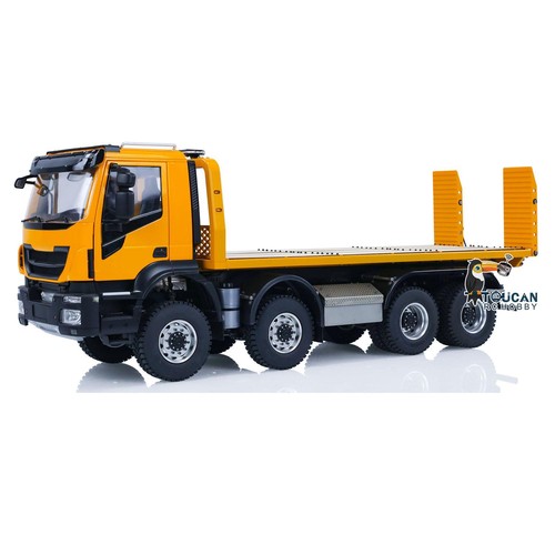 1/14 8x4 Hydraulic RC Wrecker Rescue Vehicle Sound Light I6S Radio Controller - Picture 13 of 24