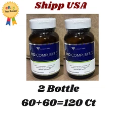 2 Pic Gundry MD Bio Complete 3 Supplement (60*2=120 )Capsules Optimal Gut Health
