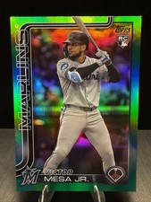 2025 Topps Update Victor Mesa Jr. Green Rainbow Foil #US220 82/99