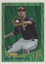 2013 Topps Emerald Foil Jordy Mercer #421 0c37