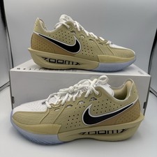 Size 9.5 Nike Air Zoom GT Cut 3 TB P Team Gold White IH5097-701 Mens