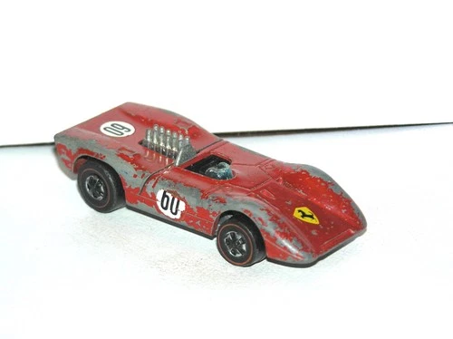 New Listing1970 Hot Wheels Redline Ferrari 312P **BLUE LIGHT SPECIAL**