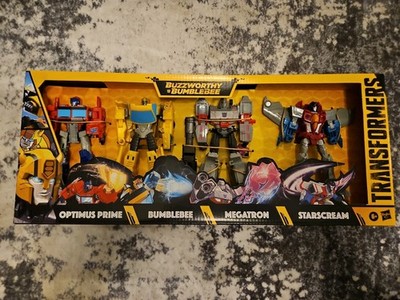 Hasbro Transformers Buzzworthy Bumblebee Warrior Class 4-Pack new MISB