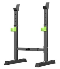 Squat Racks Barbell Rack Stand Adjustable Olympic Weight Bench Press Home Gym .