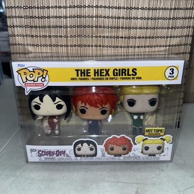 Funko Pop! 3-Pack The Hex Girls Scooby-Doo Hot Topic W/Protector