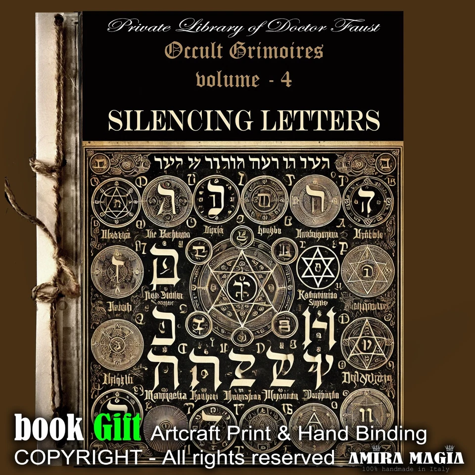 Antique Book Jewish Occultism Magick Hebrew Grimoire Kabbalistic Kabbalah Secret - Image 2 of 4