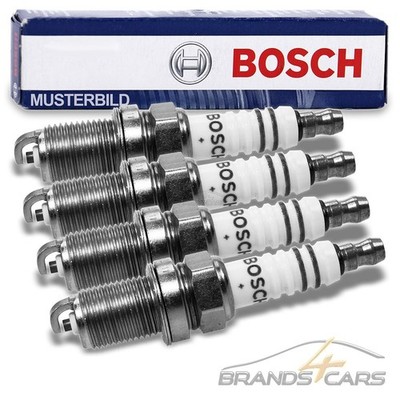 4x BOSCH ZÜNDKERZE PLATIN IRIDIUM FÜR VW GOLF PLUS 5M GOLF 5 1K 6 5K JETTA 3 LT