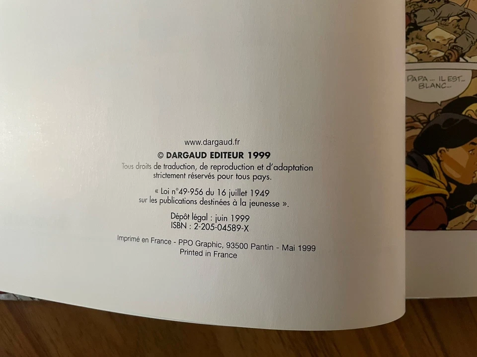 BD Double M Le Chamois blanc Eo 1999 Avec Dédicace Félix Meynet TBE - Photo 4/4