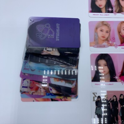 K-POP IDOL Group Photo Message Cards Everglow Transparent KPOP