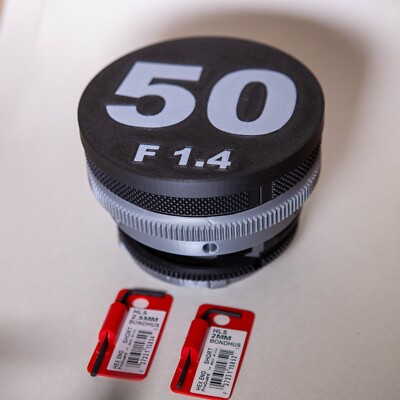 Canon FD 50mm f/1.4 SSC Cine mod - Cine Housing - Rehousing - DIY