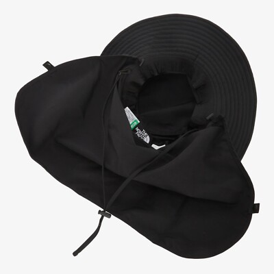 ★THE NORTH FACE☆ECO LIGHT SHIELD EX HAT NE3HR13 NEW THE NORTH FACE ECO LIGHT SHIELD EX Bucket HAT BLACK