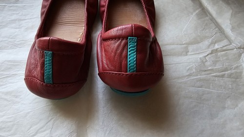 Tieks By Gavrieli Women’s Flat Ballet Leather Shoes Size 6 - Cardinal Red - Picture 3 of 7