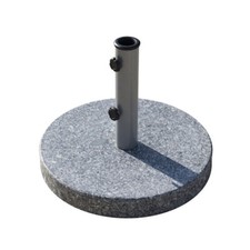 Garden Parasol Granite Base 25KG Round or 30 KG Square for Patio Parasols