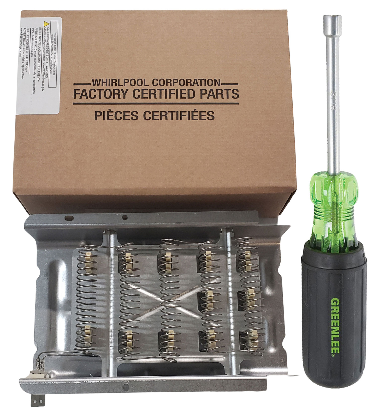 Kenmore 110.66652501 OEM Dryer Heating Element Heater with Installation Tool