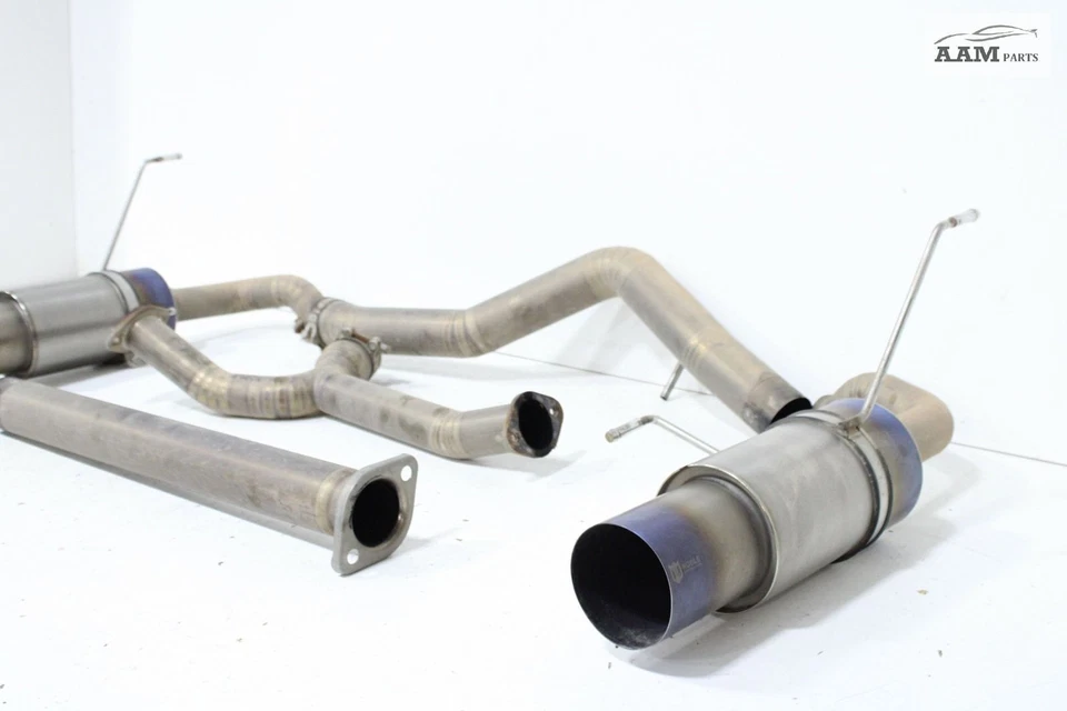 2022-2024 SUBARU WRX 2.4L H4 GAS EXHAUST DOUBLE SYSTEM PIPE & TIPS AFTERMARKET - Image 3 of 4