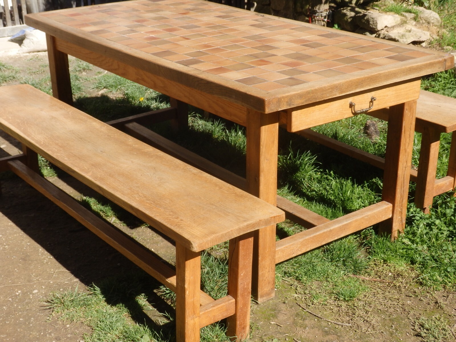 Table Cuisine Carrelee d’occasion