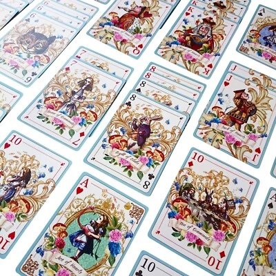 Alice in Wonderland Playing Cards – Themed Deck for Parties, Games, and Decor