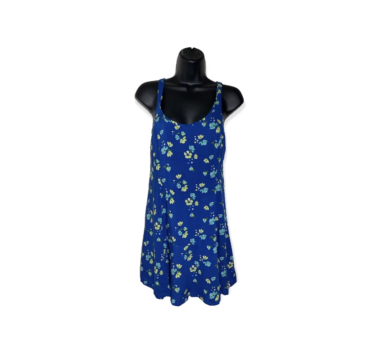 Hollister blue floral mini dress size XS NWT eBay