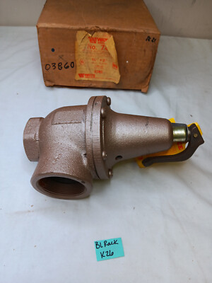 #ad #ad Watts 740 Pressure Safety Relief Valve 1 1 2quot;x2 $204.00