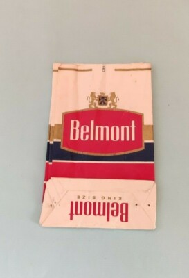 BELMONT BRASILE PACCHETTO SIGARETTE VUOTO EMPTY CIGARETTES PACKET