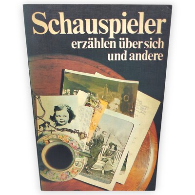 Schauspieler erzählen über sich und andere Renate Seydel Henschelverlag 1981 DDR