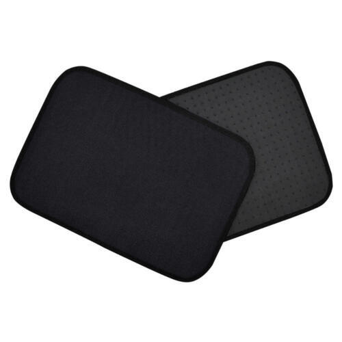 BDK Classic Carpet Floor Mats – Beige/Tan, Front & Rear Set, Universal Fit With Heel Pad & Spiky Backing - View #2