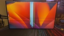 BenQ PD322OU monitor cracked screen